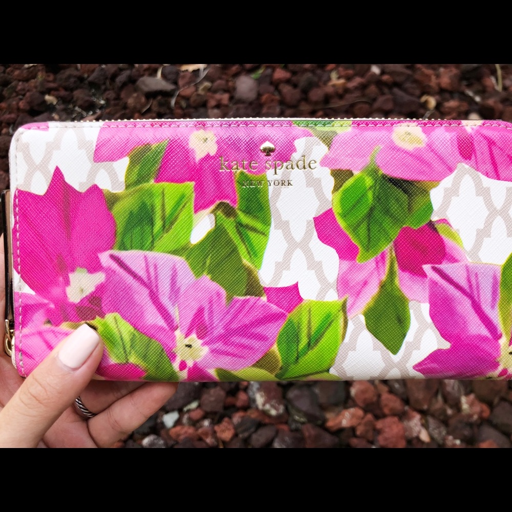 Kate spade bayard place lacey zip around wallet - Picture 2 of 7